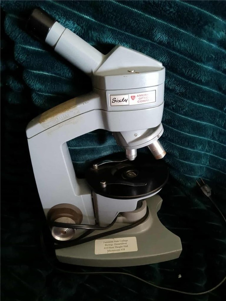 American Optical Educational Microscope Series Sixty (60) 3 Objectives