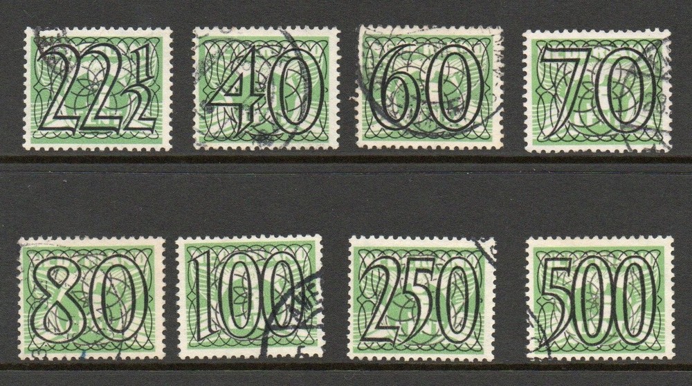 Netherlands High values Guilloche -  A249