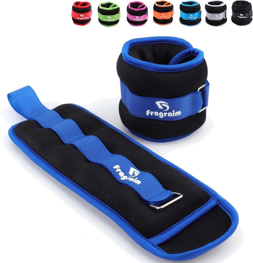 Breathable Ankle Weights - 2lbs Pair with Moisture-Absorbing Soft Material