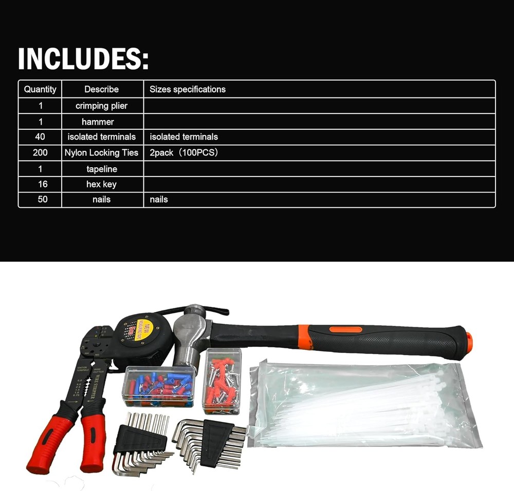 439 Piece Tool Set Mechanics Hand Tool Kit Sockets Wrenches W/ Storage Tool Box