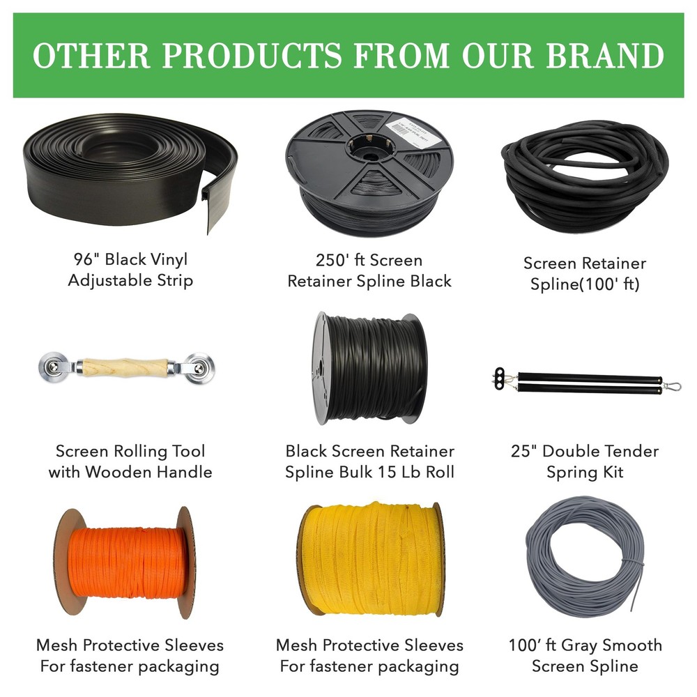 Screen Roller Tool - Rolling Tool for Installing Door & Window Screens & Repa...