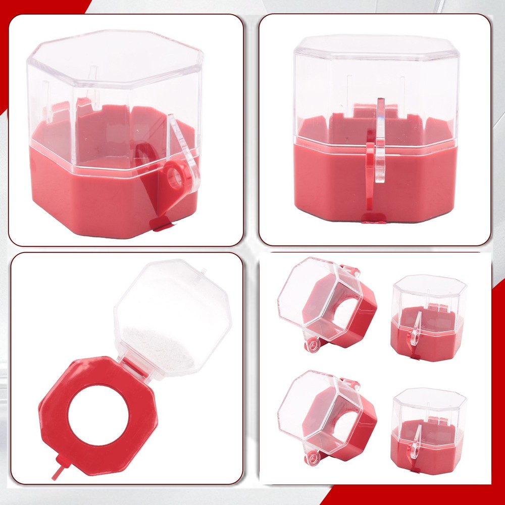 Emergency Stop Button Cover, 4 Pack Plastic Switch Cover Protector, Kip2611