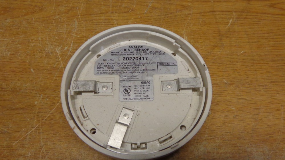 Silent Knight SD505-AHS Analog Heat Sensor