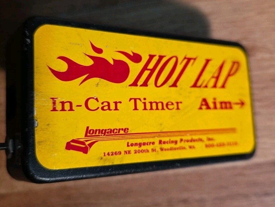 HOT LAP In Car Timer LONGACRE RACING PRODUCTS