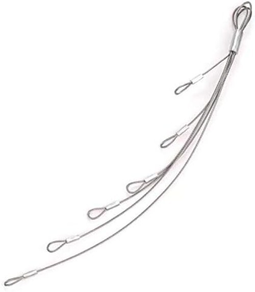 Cable Puller Tool Wire Pulling Leader - 6 Loops