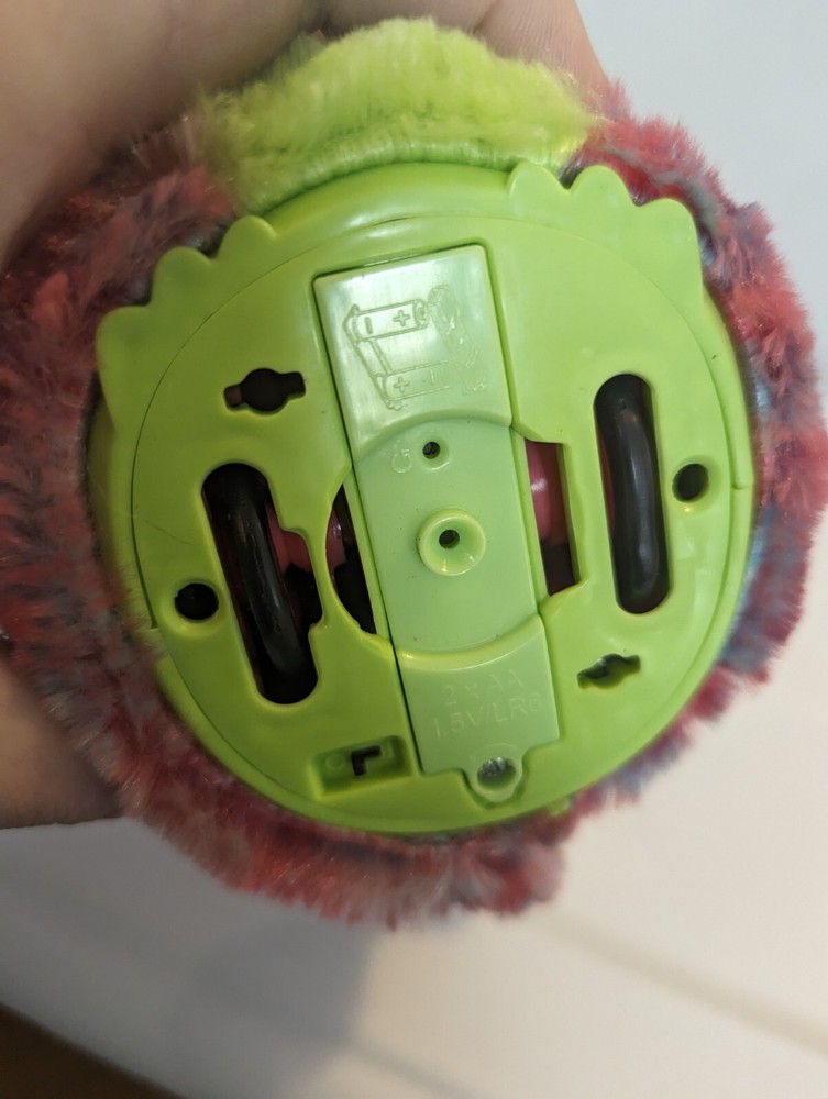 Hatchimals Fabula Forest Pink & Green Owl Spinmaster Interactive Bird Toy *works
