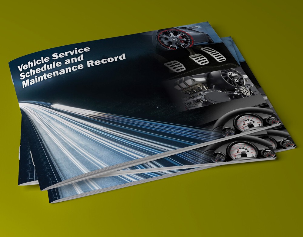 UNIVERSAL Service Book New Unstamped History Maintenance Record Generic Blank