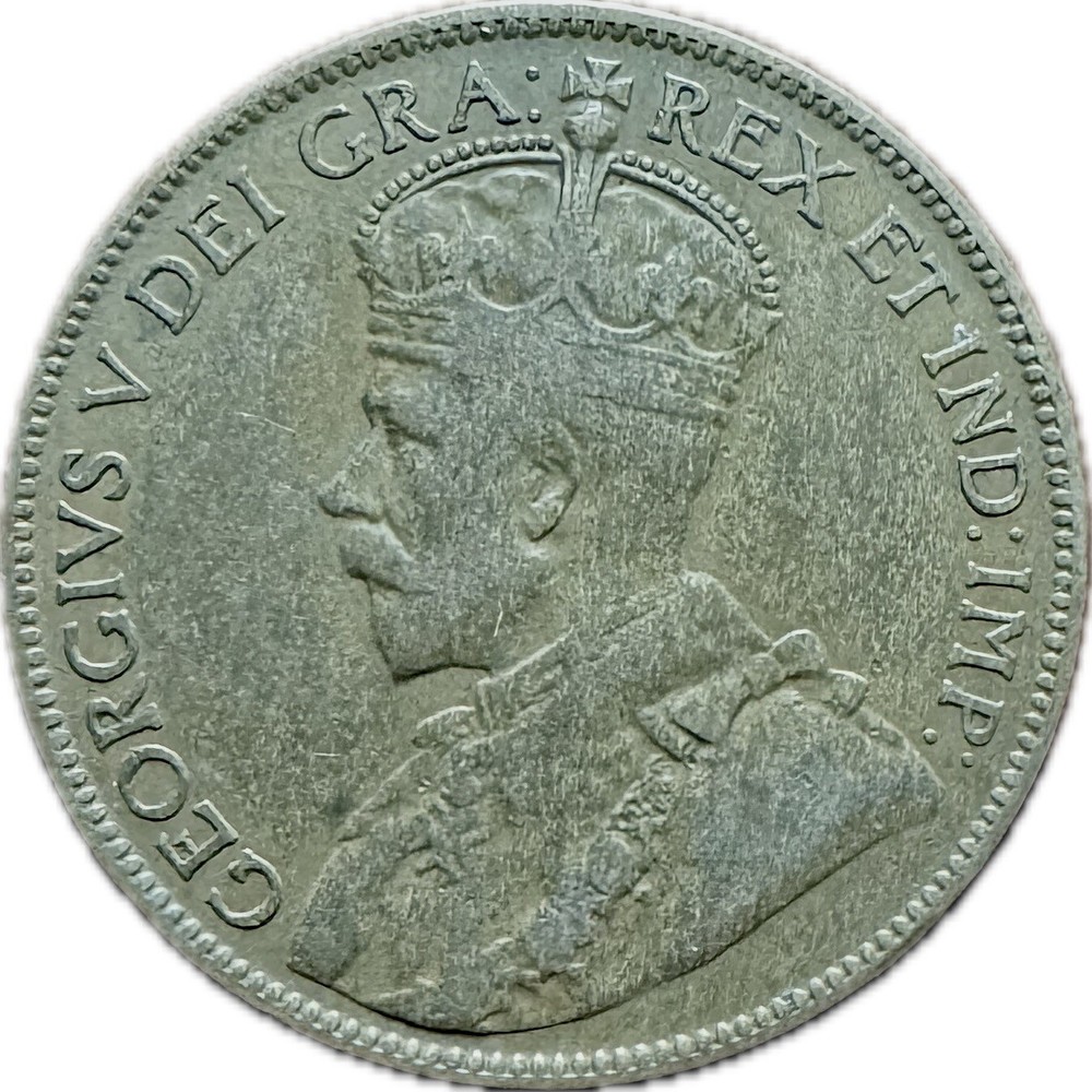 NFLD 1920c George V Large Cent, Fine Condition