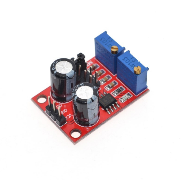 NE555 pulse frequency duty cycle adjustable module square wave signal generator