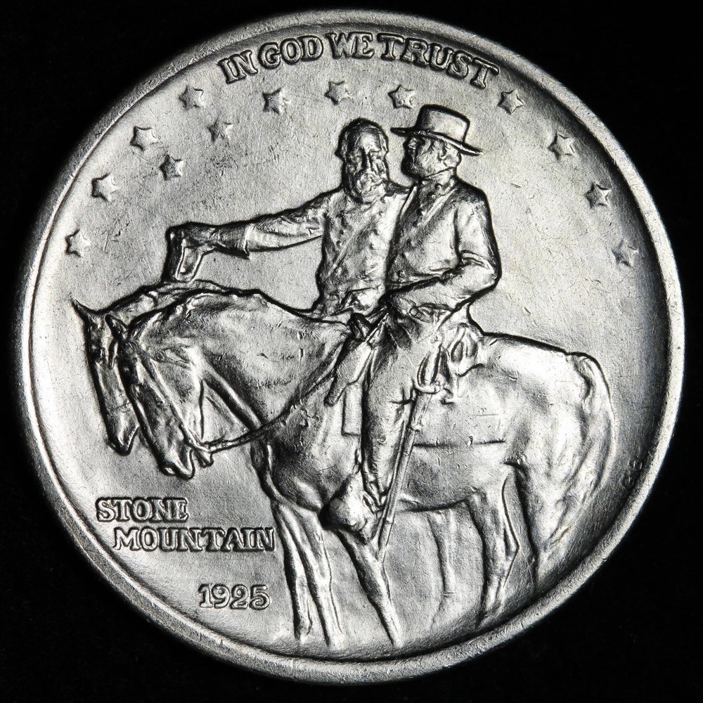 1925 Stone Mountain Silver Half Dollar BU