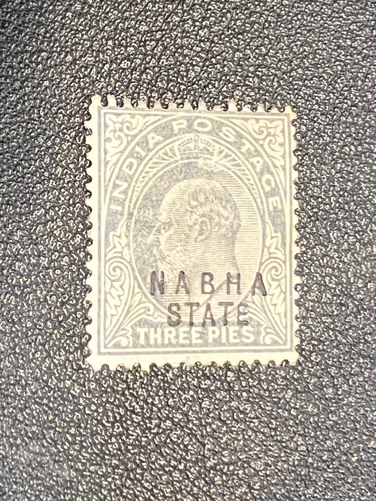 India State Nabha stamp 27 MH