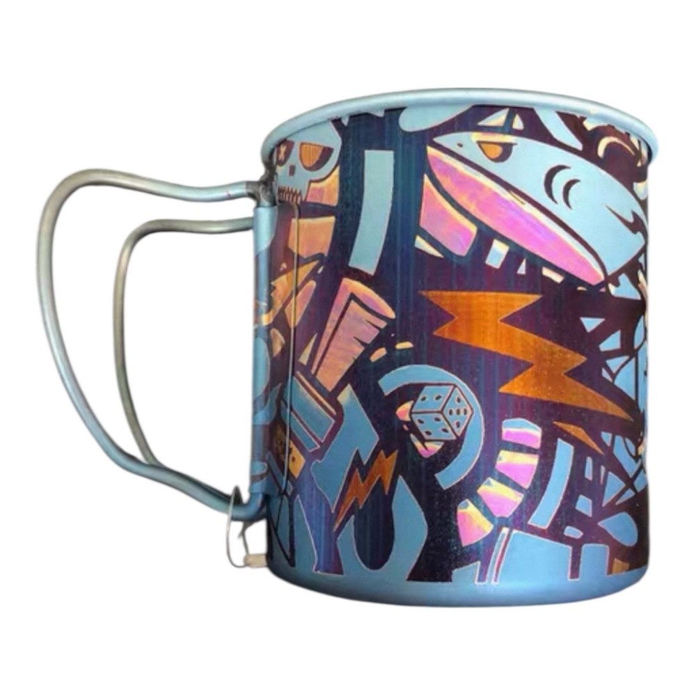 Snow Peak Titanium Mug 450ml Custom Design Camping Cup Ultralight