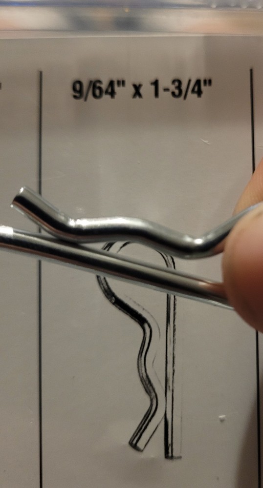 Hitch Pin 9/64" x 1 3/4"