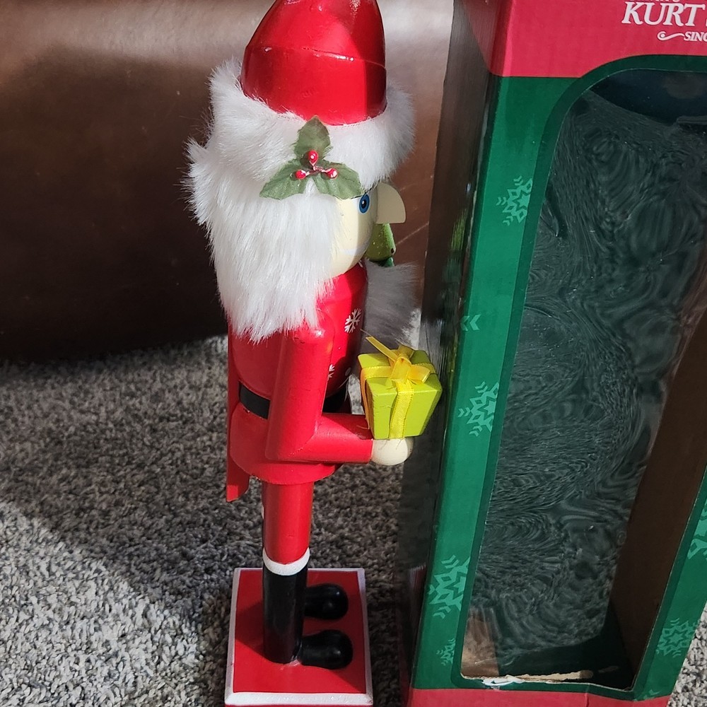 Kurt S. Adler 15" Wooden Nutcracker In Box