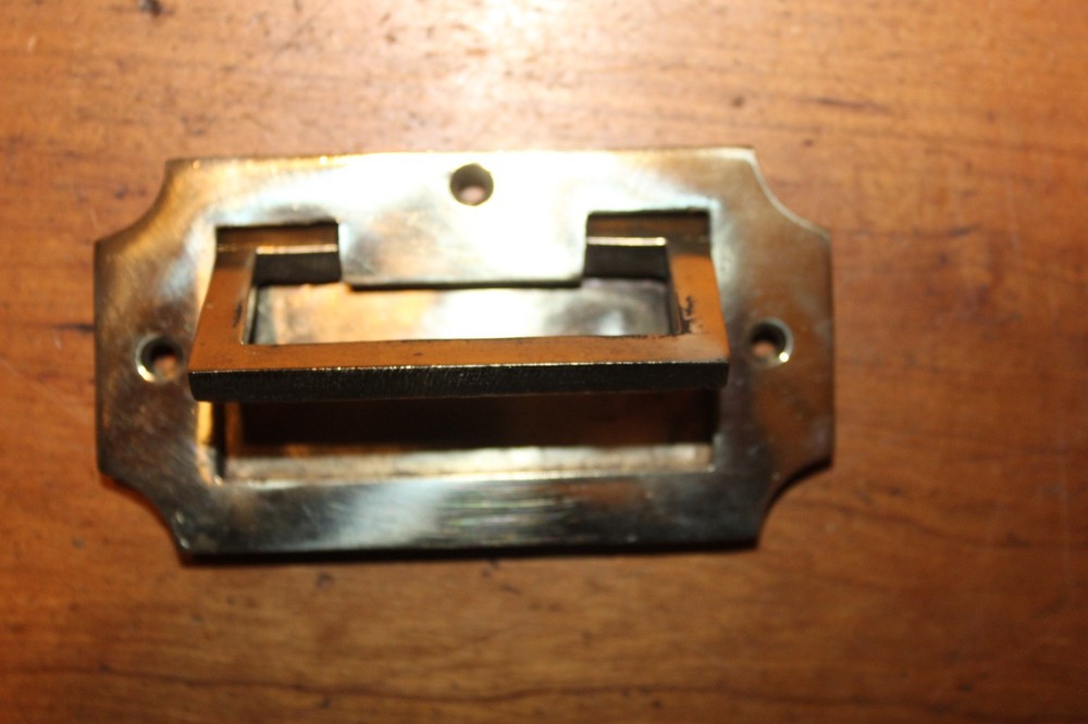 Antique Cast Bronze Trunk Bale Handle Pull Handle Large Heavy M-52-GT