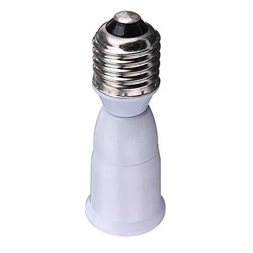 E26 Medium Socket Extender Standard Light Bulb Socket 2.5" Extension