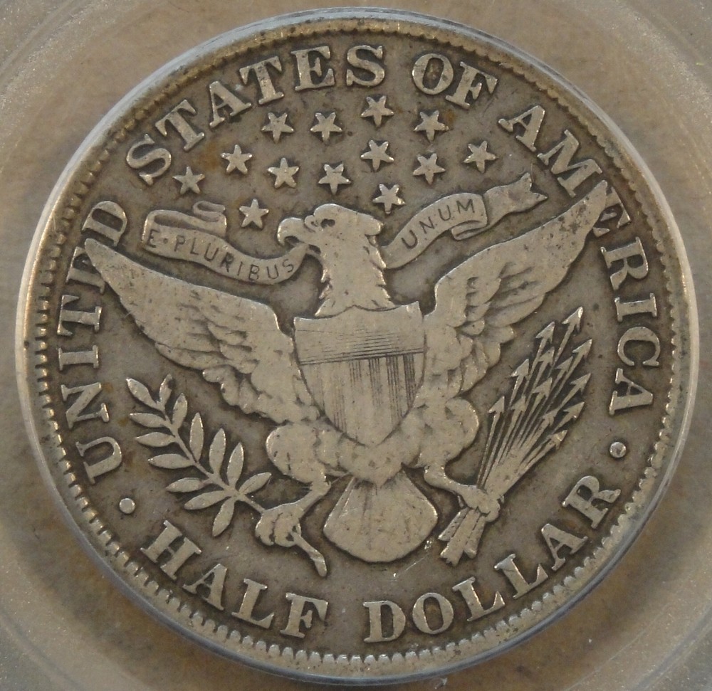 1905 Barber Half Dollar 50c PCGS Certified VF25