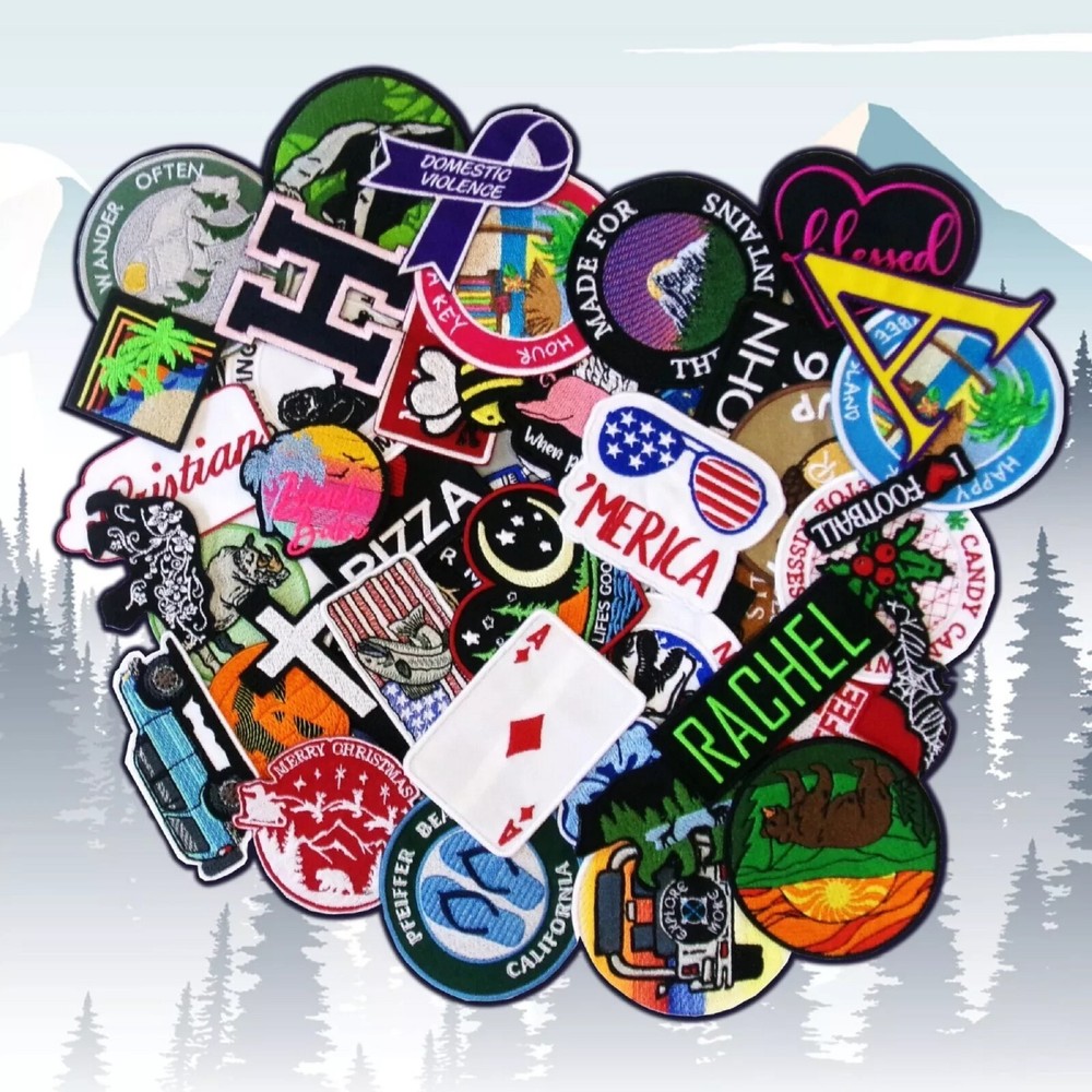 Custom Embroidered Personalized - Your Own Design Logo Image Patch 3 inch