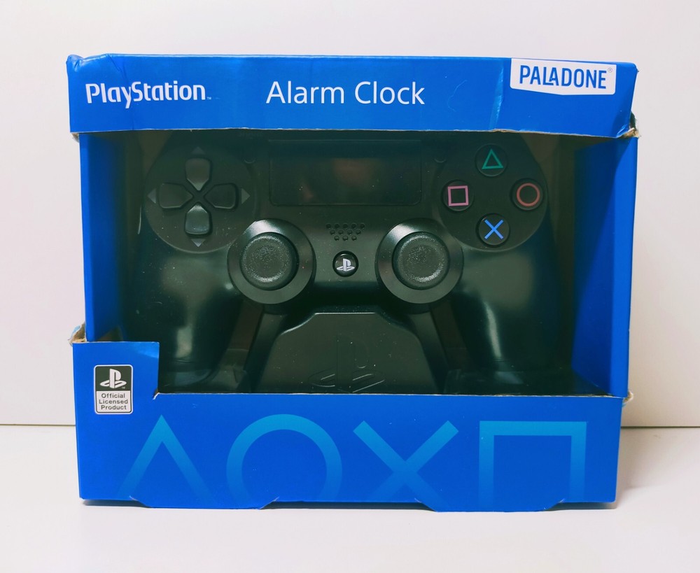 PlayStation - Black Controller Alarm Clock By PALADONE