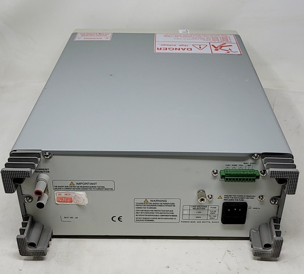 GW INSTEK GPT-815 Electrical Safety Tester SEE NOTES