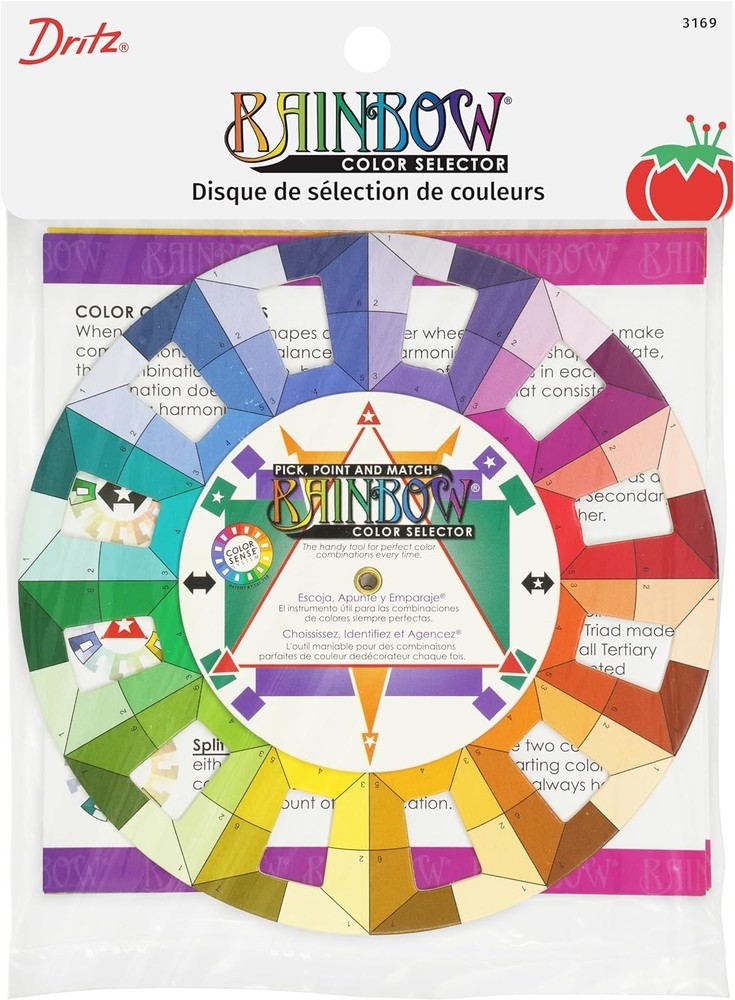 Dritz 3169 Rainbow Color Wheel Selector