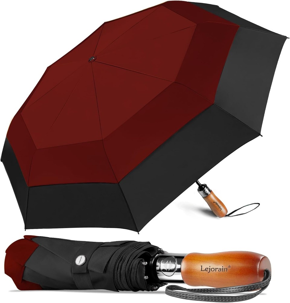 Large Compact Golf Umbrella Oversized Auto Open Close Folding Golf Umbrella