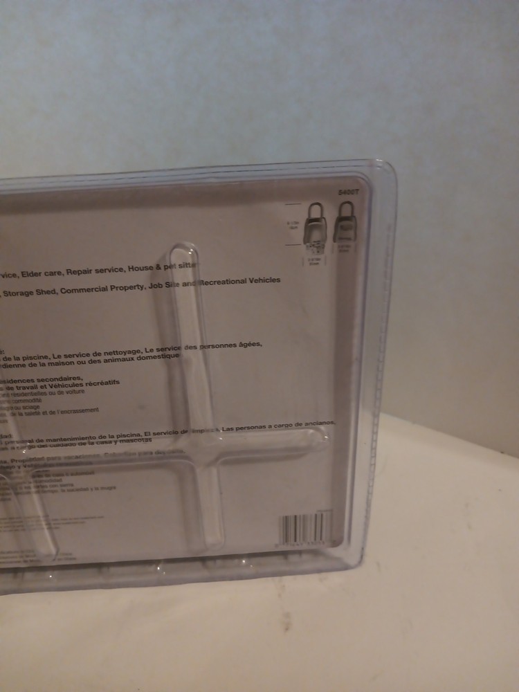 Master Lock 5400T Portable Lock Box - Black