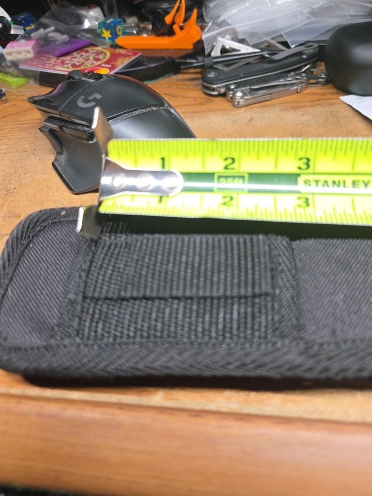 CRKT Sheath Black Nylon Belt Pouch Case Sheath for Large Multitool