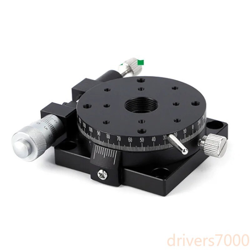 R Axis RSP40-L Precision type Manual Rotating Platform Sliding Precision Stage