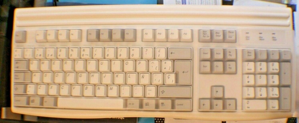Desktop PC Keyboard Cover Protector Silicone Clear Spill Proof Skin Washable