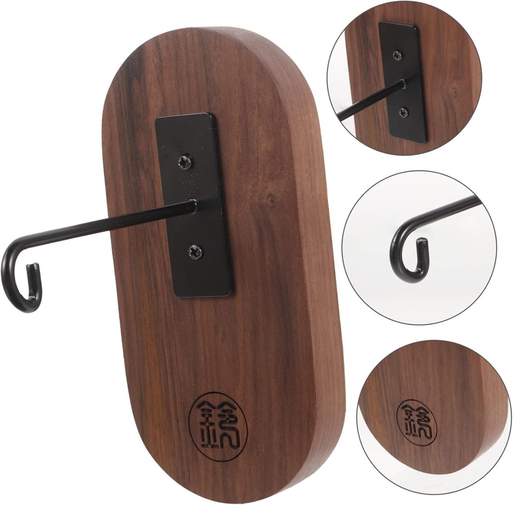 Wooden Wind Chime Stand Wall Mount Hanging Wind Chime Bracket