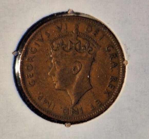 1943 NEWFOUNDLAND ONE CENT PENNY