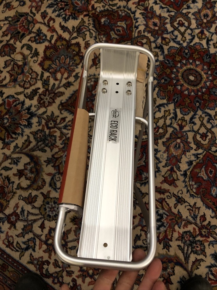 Planet Bike Eco Rear Rack: Includes Hardware, Silver