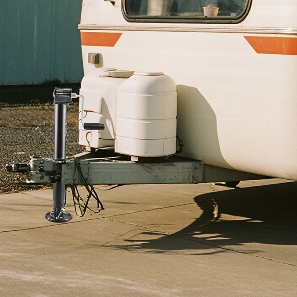 Drill-Powered Adjustable 23" Lift 5000lbs A-Frame Trailer Jack Tongue Stand