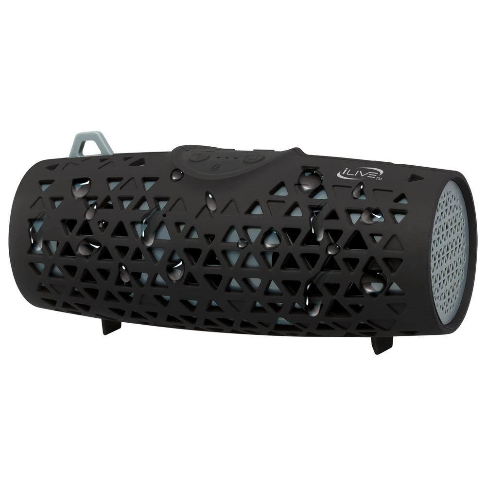 Water and Sand Proof Bluetooth Speaker IP66 Black