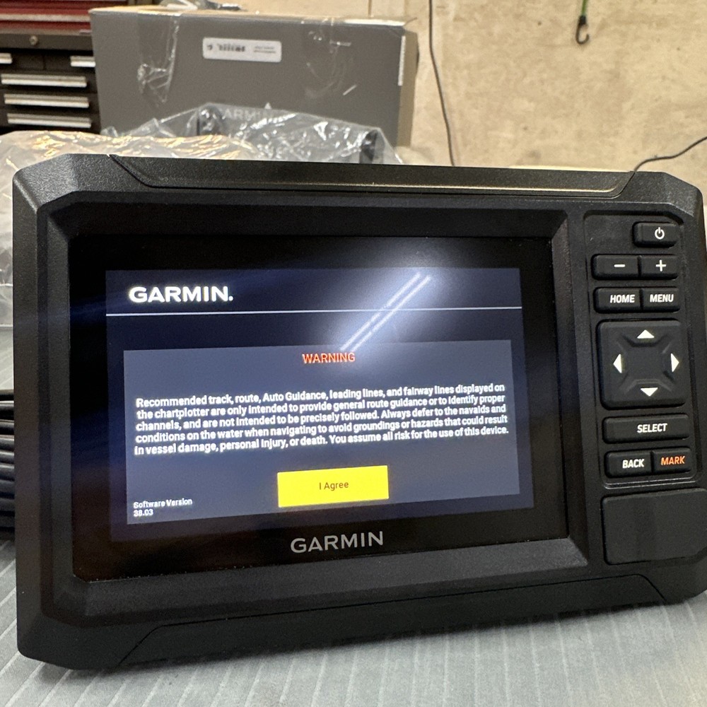 GARMIN ECHOMAP 5” UHD2 54CV + Transducer Chartplotter/Fishfinder Combo. SEE VID