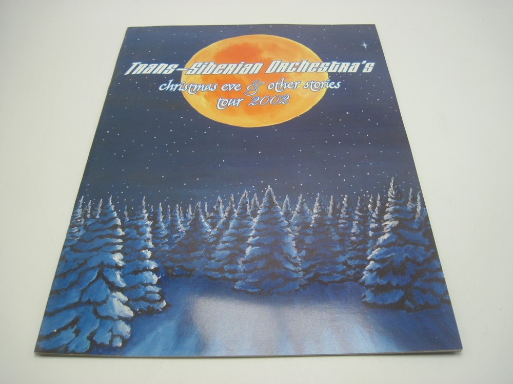 Trans-Siberian Orchestra Christmas Tour 2002 Book Program Autographed