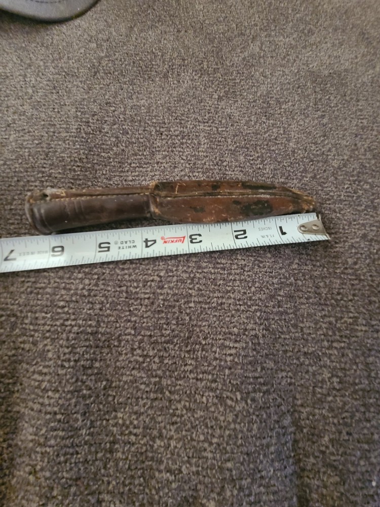 Puukko Handmade Vintage Custom Leather Sheath ONLY. Q14