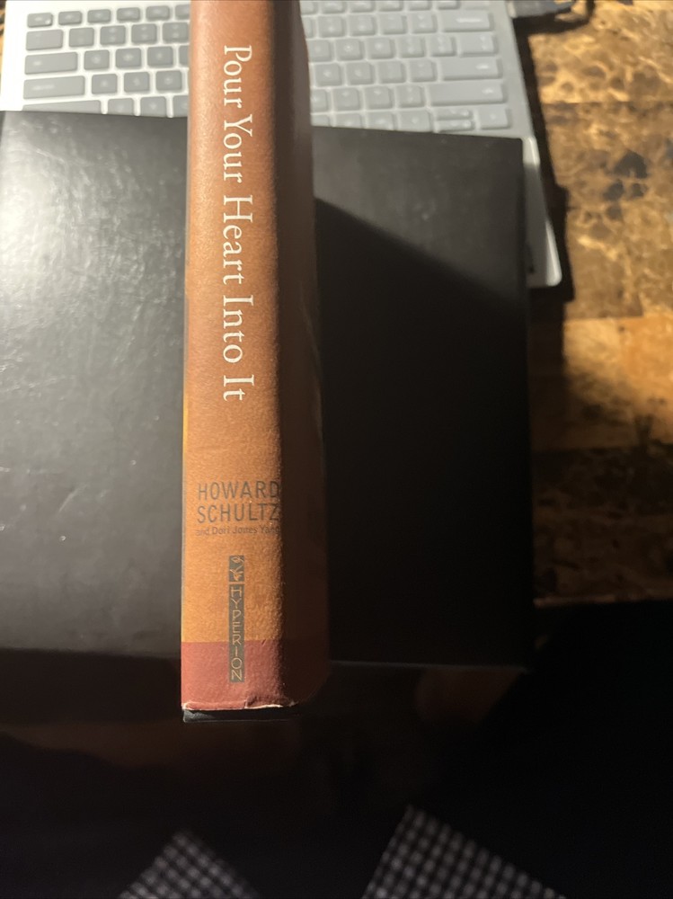 Pour Your Heart Into It, Signed By Author,First Edition