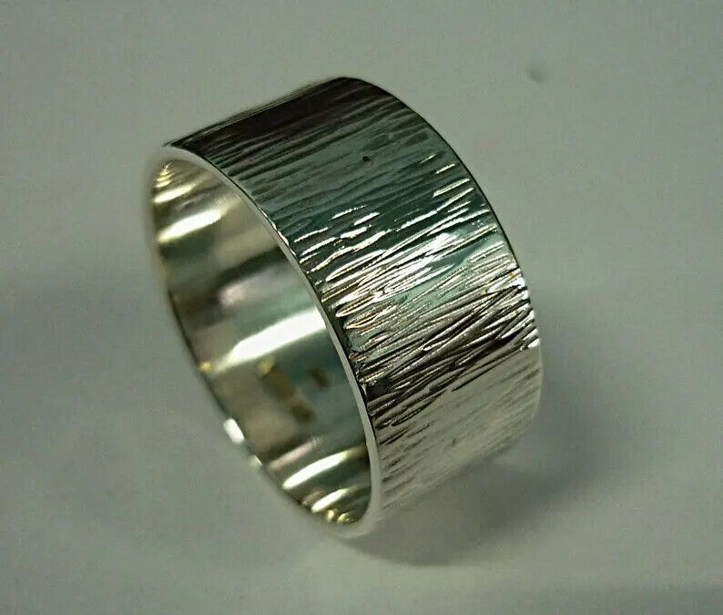 Solid 925 Sterling Silver Band Ring Statement Ring Handmade Ring All Size