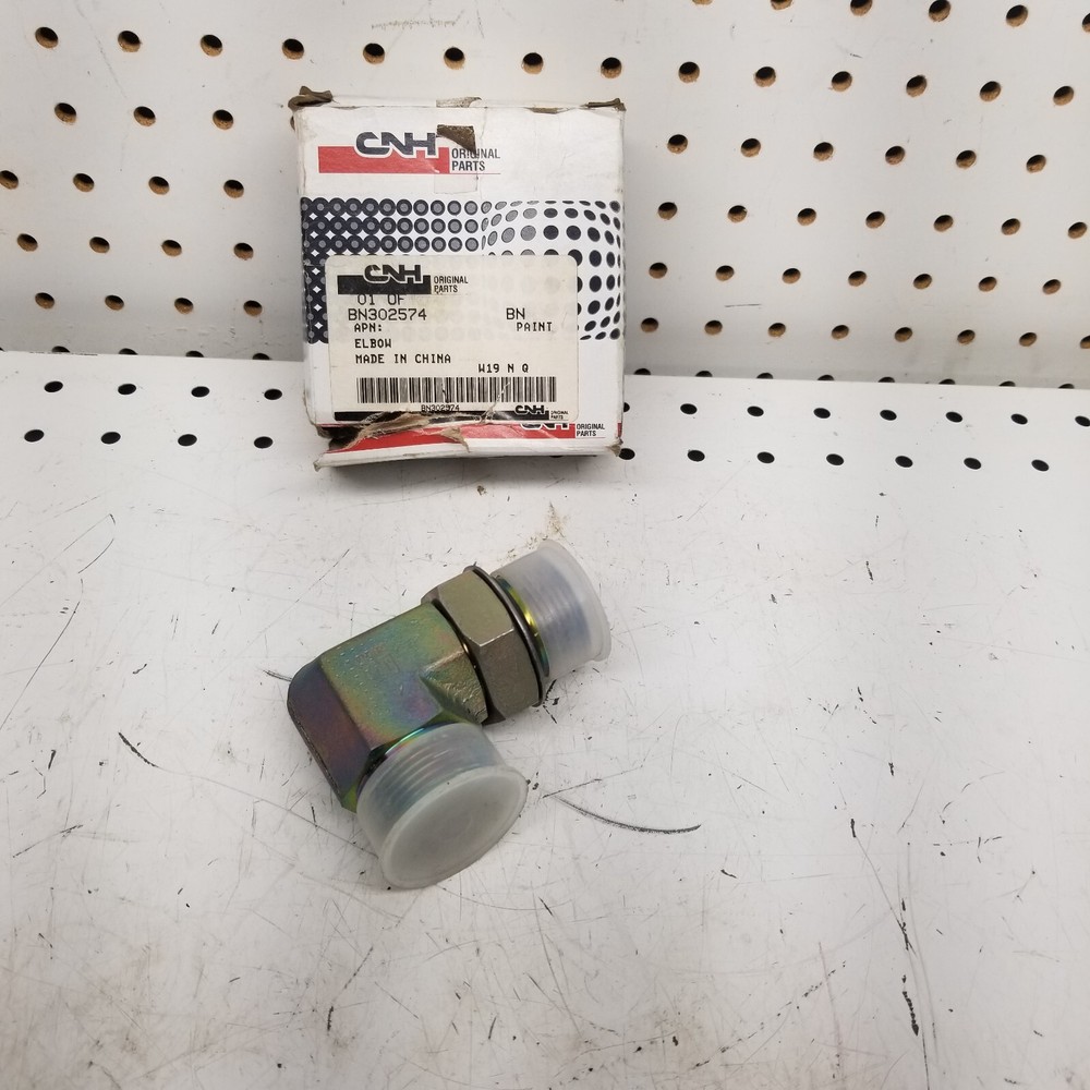 CNH BN302574 - 90 ELBOW - CASE CONSTRUCTION Part # BN302574