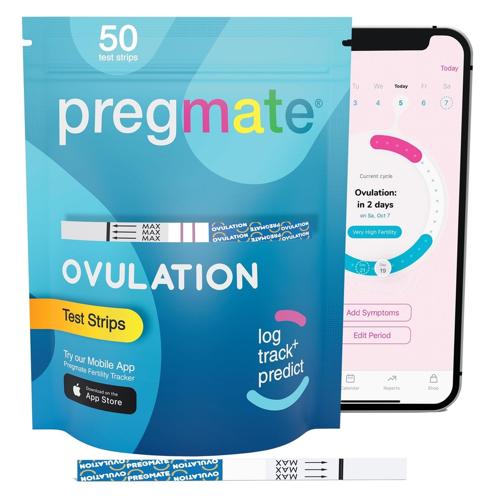 50 Ovulation Test Strips Predictor Kit (50 Count)