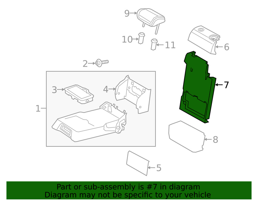 Genuine Audi Pad 510-885-883-C