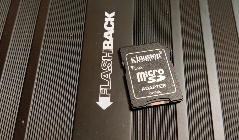 L3 Mobile Vision Flashback 3 or HD memory card 32 GB SD tested