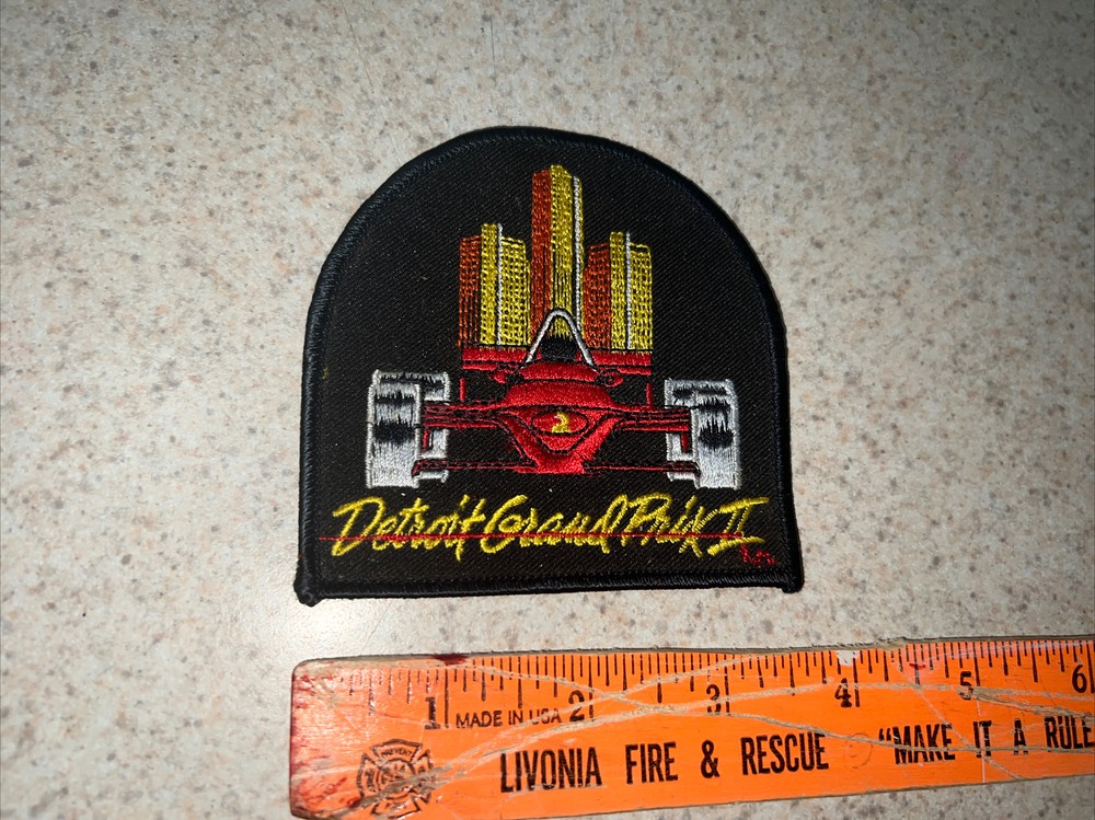 Vintage Detroit Grand Prix 2 Patch NOS