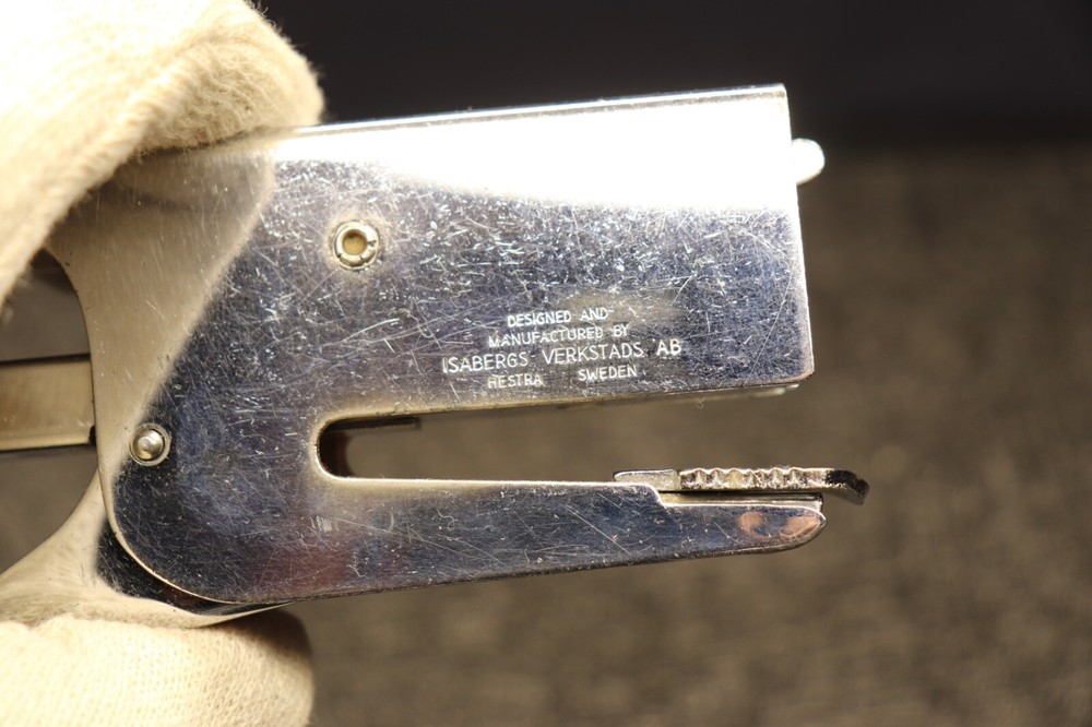 Isaberg Apsco A1 Plier Stapler Standard Staple Gun Sweden