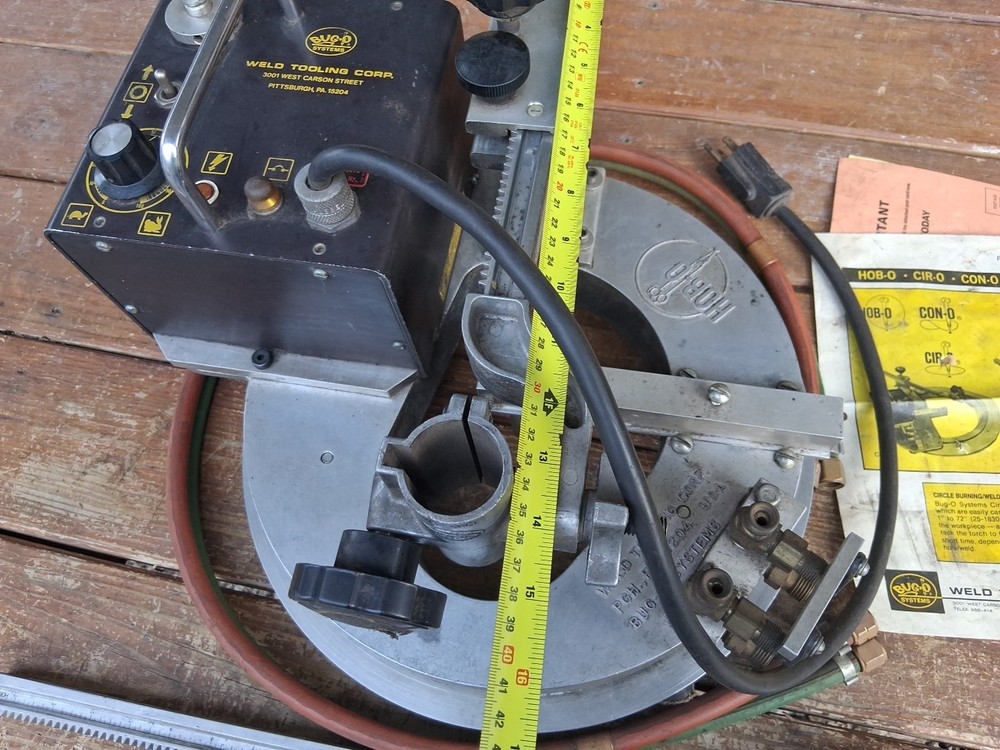 Bug-o Hob-o Circle Burning System Weld Tooling Corp