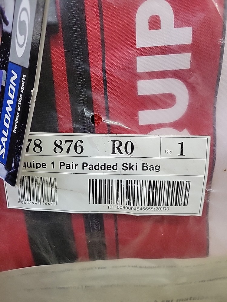 Salomon 200 Ski Bag New