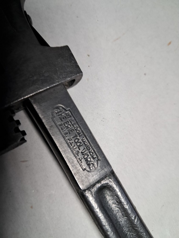 Vintage Stillson Number 8 Pipe wrench