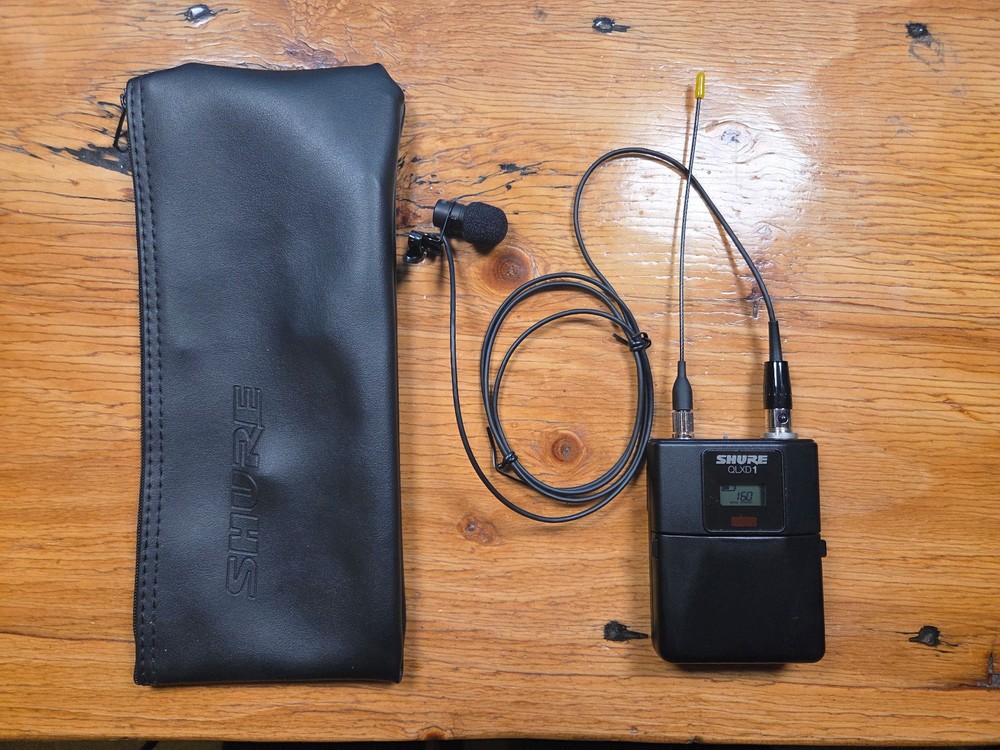 Shure QLXD1 Wireless Bodypack Transmitter G50 470 - 534 MHz